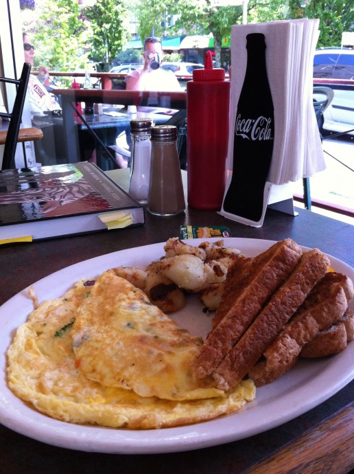 Omelet at The X Spot